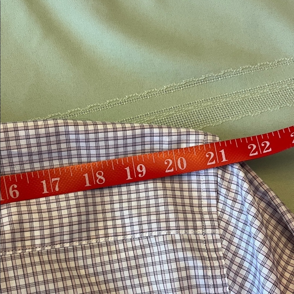 Banana Republic Men's Checkered Button Down Shirt size XXL BRAND NEW - Picture 5 of 6